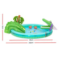 Bestway Inflatable Pool Kids Splash Play with Slide Ball Net 79cm