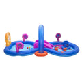 Bestway Kids Inflatable Pool Slide Ball Toss Toys Coral 290x180cm