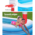 Bestway Inflatable Pool 251x168x102cm 636L Kids Above Ground