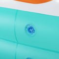 Bestway Inflatable Pool 251x168cm Basketball Hoop Kids Above Ground