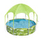 Bestway Kids Pool 244x51cm Steel Frame Canopy 1688L