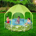 Bestway Kids Pool 244x51cm Steel Frame Canopy 1688L