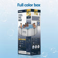 Bestway 305CM Swimming Pools Steel Above Ground Round Backyard Pool Set White