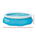 Bestway 305x76cm Above Ground Swimming Pool 3800L Round