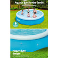 Bestway 305x76cm Above Ground Swimming Pool 3800L Round