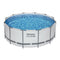 Bestway 366cm Swimming Pool Above Ground Pools Round Filter Pump Cover Ladder