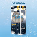 Bestway Swimming Pools 396cm x 107cm Steel Above Ground Canopy Backyard Pool Set White