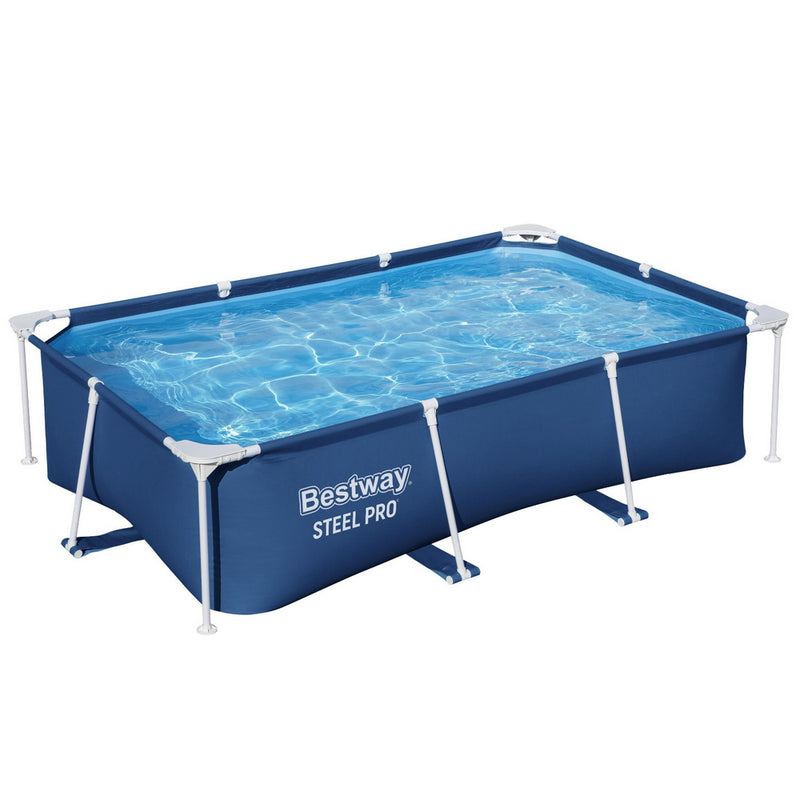 Bestway Pool 259x170x61cm Steel Frame Above Ground 2300L