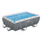 Bestway 282x196x84cm Above Ground Pool Steel Frame Filter Pump