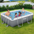 Bestway 282x196x84cm Above Ground Pool Steel Frame Filter Pump