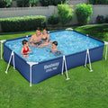 Bestway Swimming Pool 300x201x66cm Steel Frame 3300L w/ Filter