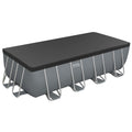 Bestway 488x244cm Steel Frame Pool w/ Filter Pump Ladder Cover