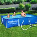 Bestway Pool 400x211x81cm Steel Frame Above Ground 5700L Filter