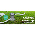 Bestway Swimming Pool 412x201x122cm Steel Frame Filter Pump