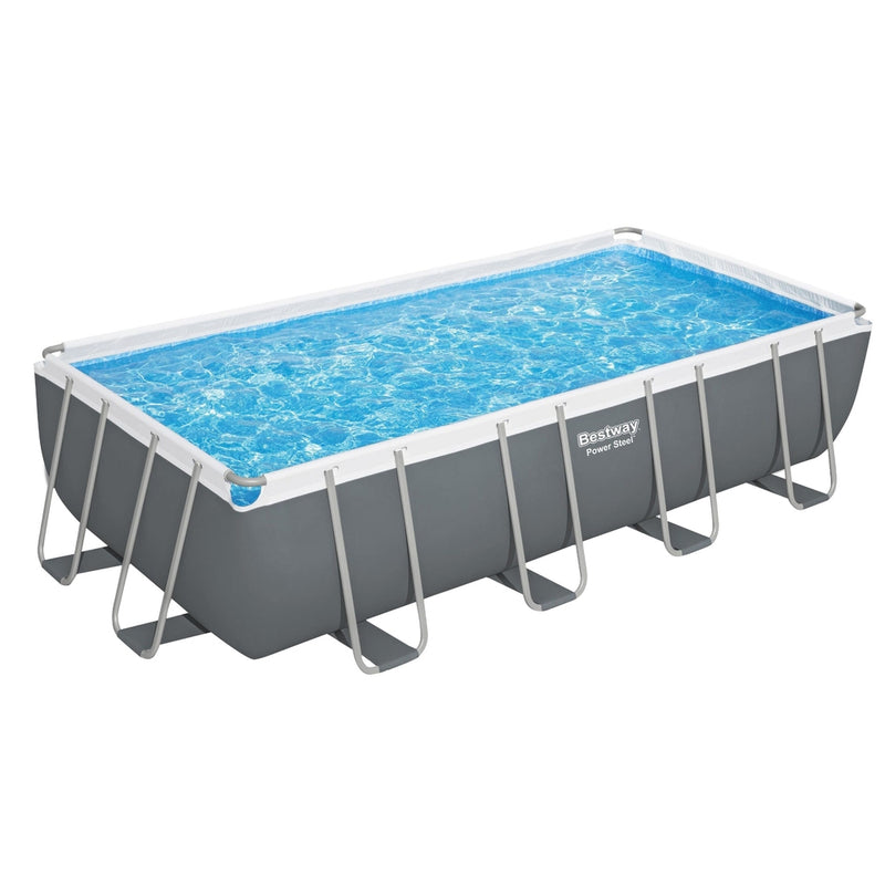 Bestway Pool 549x274x122cm Steel Frame 14812L Filter Pump