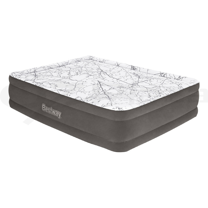 Bestway Air Mattress QUEEN 46cm Inflatable Bed Grey Airbed