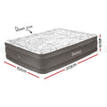 Bestway Air Mattress QUEEN 46cm Inflatable Bed Grey Airbed