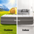 Bestway Air Mattress QUEEN 46cm Inflatable Bed Grey Airbed