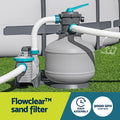 Bestway Pool Pump Sand Filter 3000GPH 11355L/H Flowclear