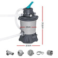 Bestway Pool Pump Sand Filter 800GPH 3028L/H Flowclear