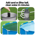 Bestway Pool Pump Sand Filter 800GPH 3028L/H Flowclear