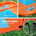 Bestway Water Slide 488cm Dual Inflatable Splash Pad Kids
