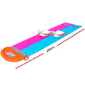 Bestway Slip n Slide 488cm Kids Water Slide Dual Splash Pad