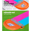 Bestway Slip n Slide 488cm Kids Water Slide Dual Splash Pad