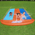 Bestway Triple Water Slide 488cm Slip Kids Garden Pool