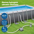 Bestway Hydrogenic 6g/h Saltwater Chlorinator System Pool Chlorine Generator