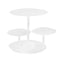 5-Star Chef 5 Tier Cake Stand Acrylic Round Clear Wedding Display