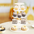 5-Star Chef 5 Tier Cake Stand Acrylic Round Clear Wedding