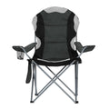 Weisshorn Camping Chair Folding Portable Outdoor Fishing Grey 2PC