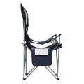 Weisshorn Folding Camping Chair Portable Outdoor Navy 2 Pack