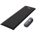Weisshorn Self Inflating Mattress Single Black Camping Sleeping Pad