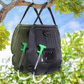Weisshorn Camping Shower Bag 20L Set of 2 Portable Green