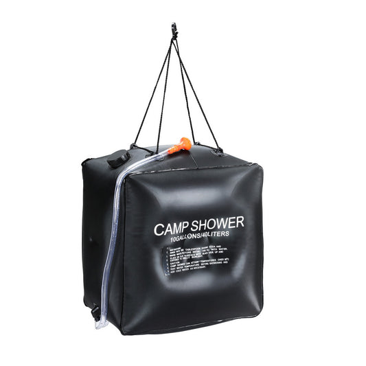 Weisshorn 40L Camping Shower Bag Black