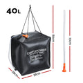 Weisshorn 40L Camping Shower Bag Black