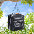 Weisshorn 40L Camping Shower Bag Black