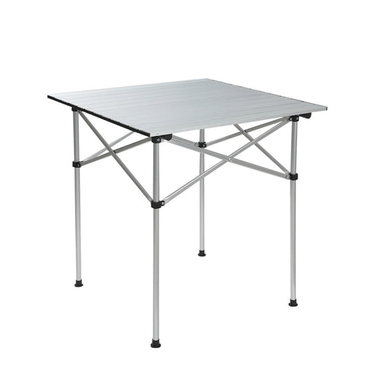 Weisshorn 70CM Folding Camping Table Aluminium Outdoor Picnic BBQ