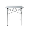 Weisshorn 70CM Folding Camping Table Aluminium Outdoor Picnic BBQ