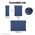 Weisshorn Self Inflating Mattress Single Camping Sleeping Mat Pillow