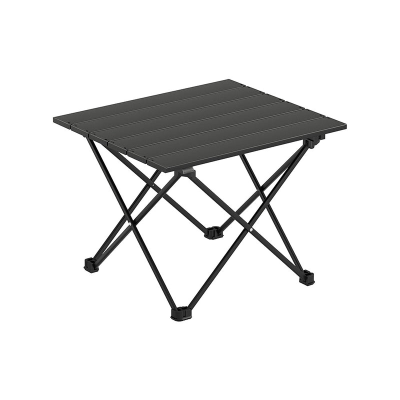 Weisshorn Folding Camping Table 40cm Aluminium Roll Up Picnic BBQ