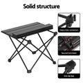Weisshorn Folding Camping Table 40cm Aluminium Roll Up Picnic BBQ