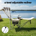 Weisshorn Camping Chair Reclining Adjustable Portable Folding