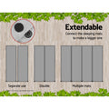 Weisshorn Self Inflating Mattress DOUBLE Grey Camping Sleeping Mat