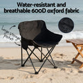 Weisshorn 3pc Camping Table Chair Set Folding Aluminium Portable