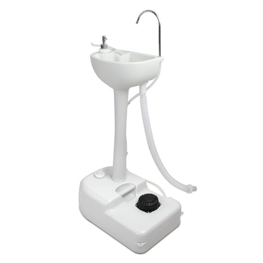 Weisshorn Camping Basin 19L Portable Hand Wash Sink Stand