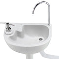 Weisshorn Camping Basin Portable Hand Wash Sink Stand 19L Capacity