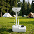 Weisshorn Camping Basin Portable Hand Wash Sink Stand 19L Capacity